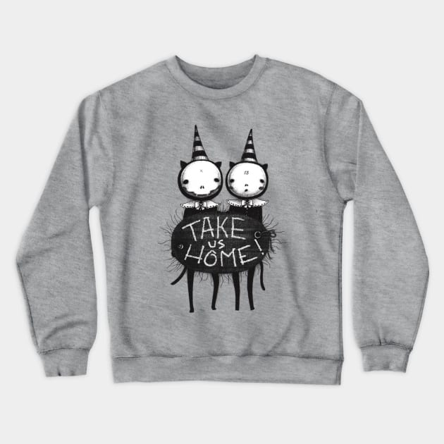 Take us home Crewneck Sweatshirt by Lost Kittens